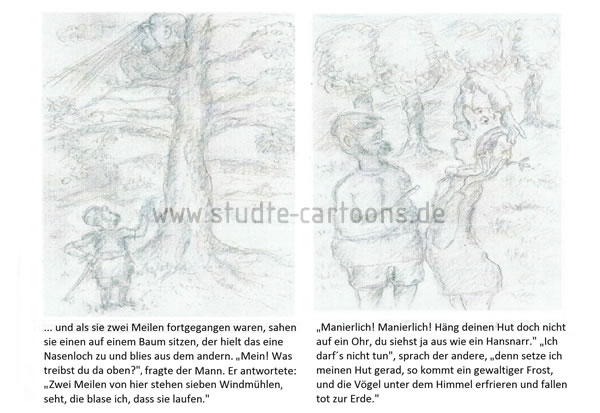 Windmühle, Nasenloch, blasen, auf dem Baum sitzen, Hansnarr, Hut, Frost, Vögel, unter dem Himmel erfrieren