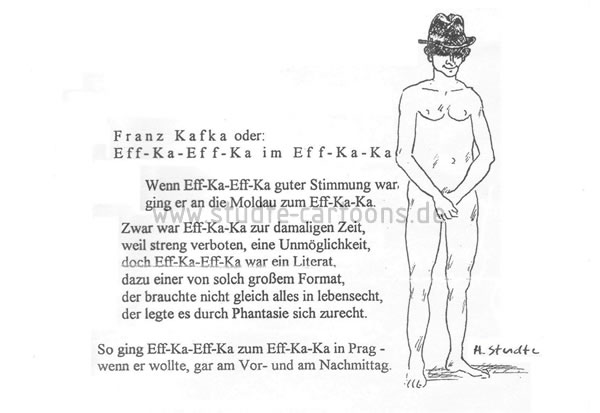 Franz Kafka badete gern, FKK, der Mensch Franz Kafka