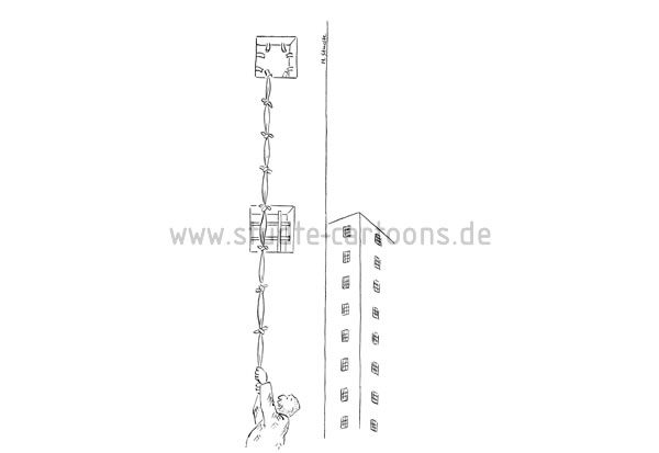 Verbüßung der Haftstrafe, Knast, Gefängnis, Fluchtversuch, Ausbruchversuch, Ausbruch Gefängnis, Verlegenheitsgeschenk, nützliches Geschenk, unnützes Geschenk