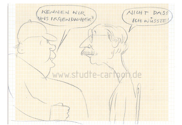 Zufallsbegegnung, Sprachlosigkeit, Kommunikation, Smal Talk